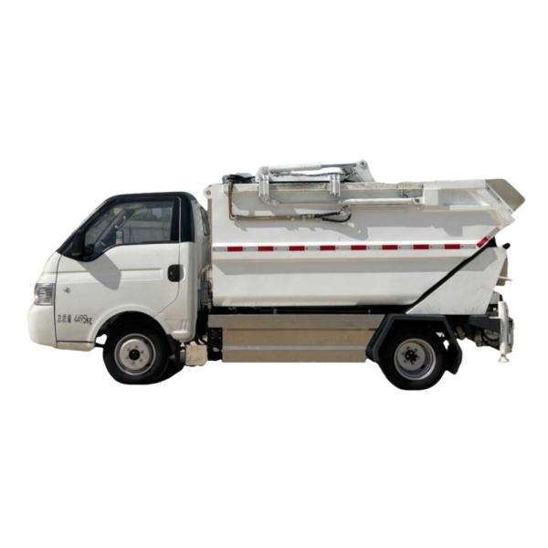 Pure Electric Self Loading Dump Truck For Electric Trash Collection