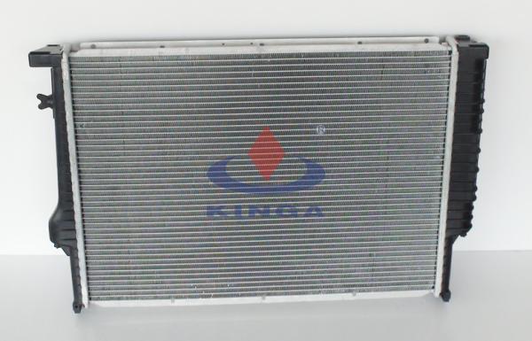 1985 , 1993 MT BMW 735i Radiator Replacement , aluminum racing radiator