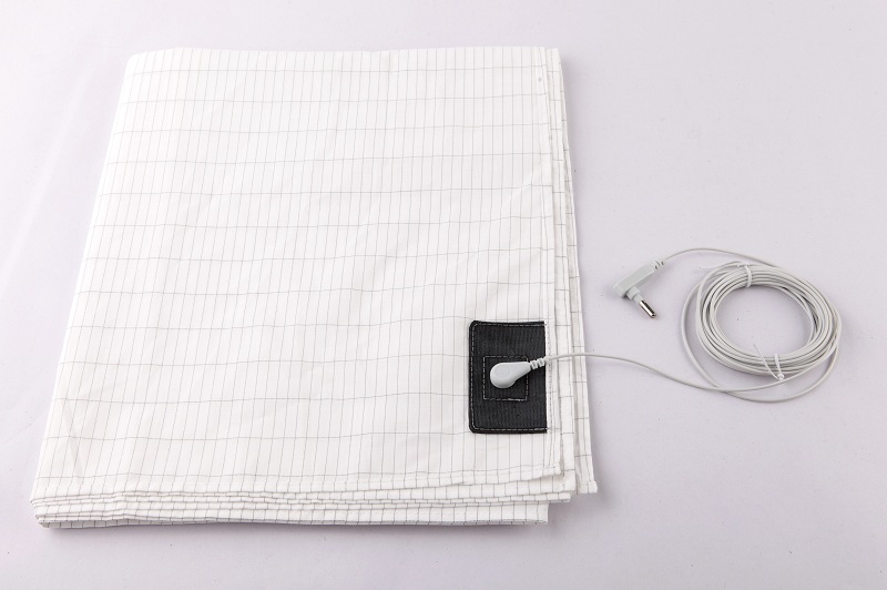 Silver Fiber Bed Sheets with Anti-Microbial Health & Grounding Cord Safety Product Category