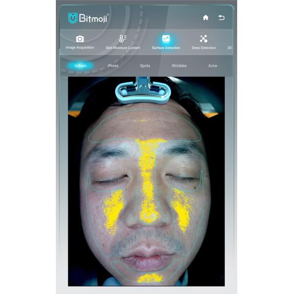 2023 Skin Analyzer 3D Intelligence Facial Skin Analyzer System Scanner Testing Skin Analyzer System