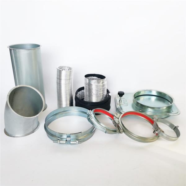 Круговой рычаг быстрого выпуска воздуховода 150mm гальванизированный струбциной для собрания пыли