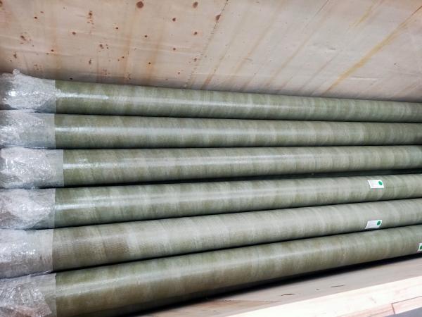 Gel Coated Fibreglass Pipe For Construction DIN ASME Standard