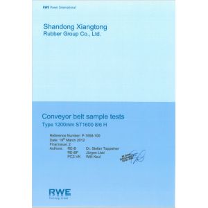 Shandong Xiangtong Rubber Science Co.,Ltd Сертификации