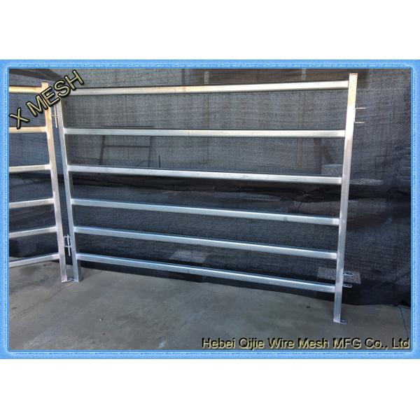 熱い亜鉛メッキホースワイヤメッシュフェンスパネルスチールパイプシルバーカラーファーム