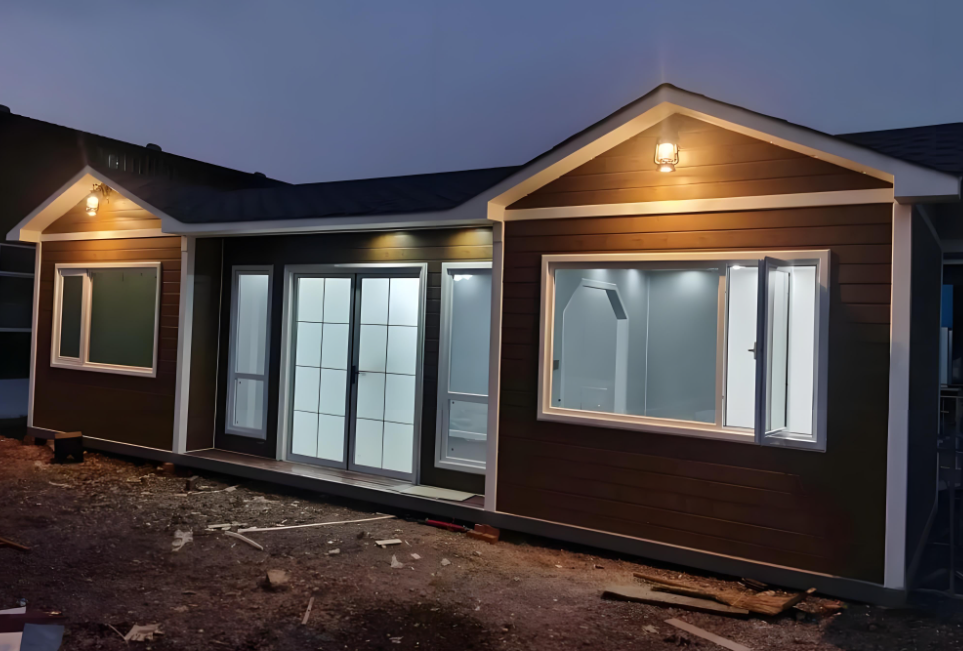 Luxury 20-Foot Expandable Container House Portable Prefabricated Modular Home Foldable Cabin Design Modular Tiny House