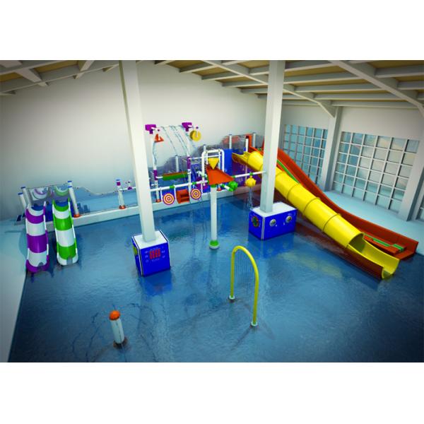 Holiday Water Park Equipment / Water Games Park Funny Waterfall Fountain Toys