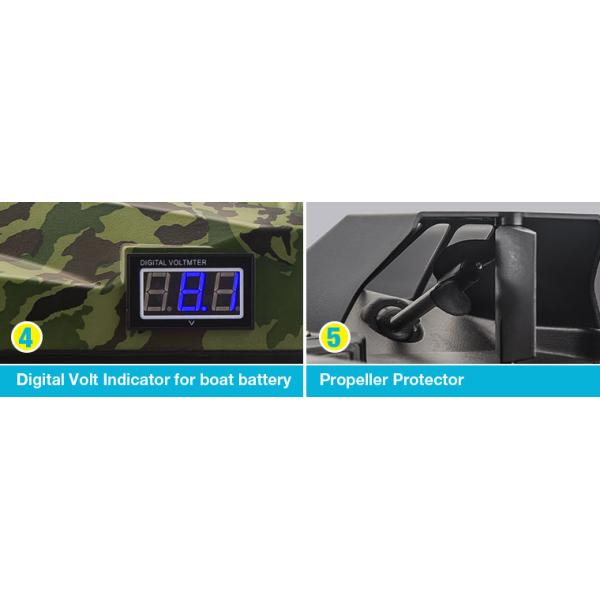 DEVC-118 Carp Fishing Bait Boats , camouflage ABS plastic type rc fishing bait boat