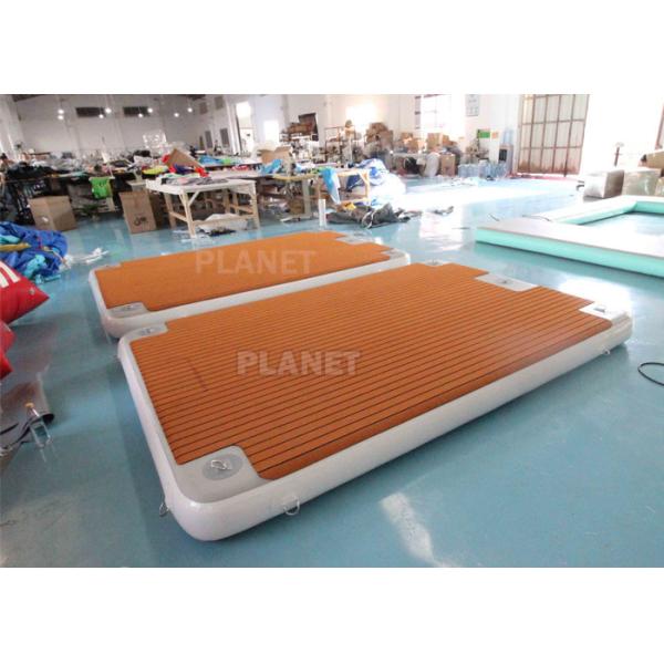 Double Wall Fabric EVA Inflatable Floating Boat Dock