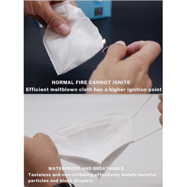 Kn95 Ffp2 Disposable Medical Face Mask Non Woven Fabric Protective