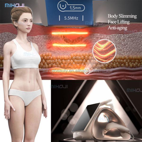 Профессиональный Hifu Beauty Machine 12D Антивозрастная Ультразвуковая красота лица