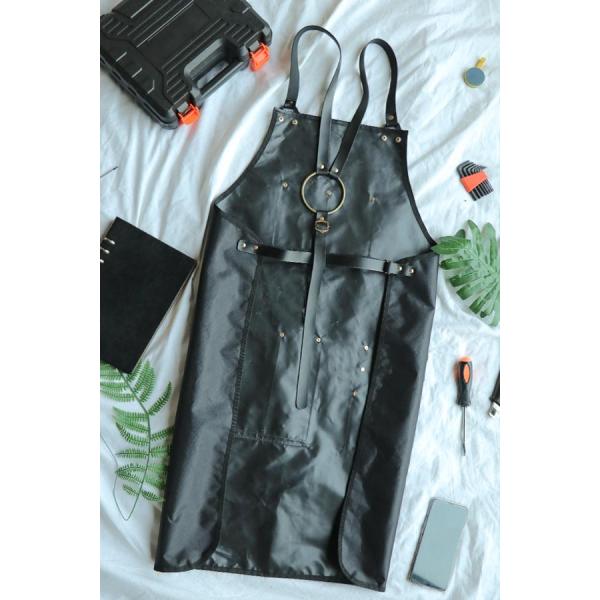 Salon Restaurant Kitchen Cooking Apron , Oxford Cloth Waterproof Work Apron
