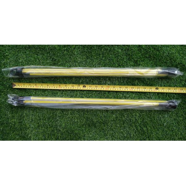 folded golf alignment stick , folding golf alignment sticks , two-double golf training aid