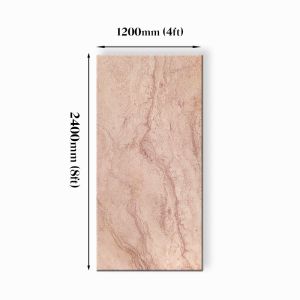 High End Italian Roman Travertine Flexible Stone MCM Bendable Wall Panel For Art Galleries