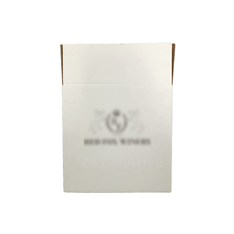 Digital Printed Corrugated Carton Box B-Flute Export Packaging Glass Bottles Bulk Shipping