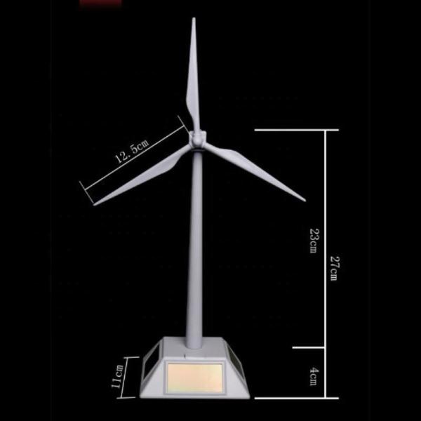 Garden DIY Solar Powered Wind Turbine Toy Desk Decoratrion Toys