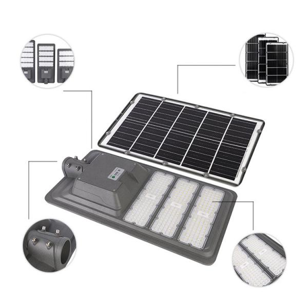 All In One Aluminum Integrated Solar Led Street Light Ip65 Waterproof 300w 400w 500w