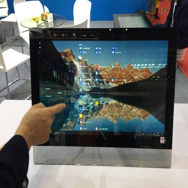 10 Points Projected Capacitive Touch Screen , 21.5 Inch Multi Touch Touchscreen