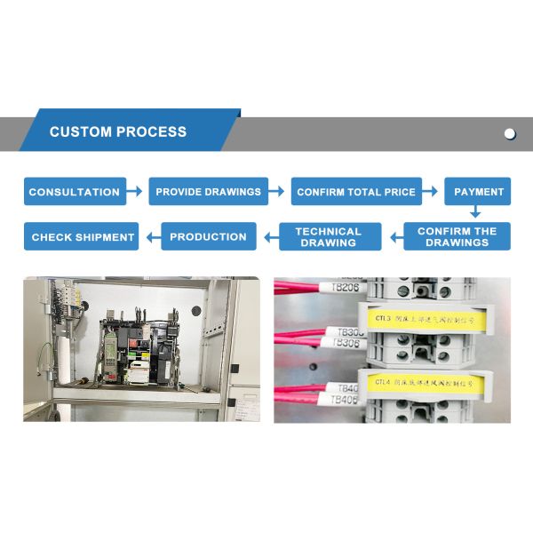 Customized Manufacturer Direct Sales Low-Voltage Switchgear Cabinet Rated Capacity For Indoor Power Distribution, Fast Delivery
