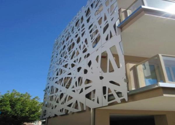 Beautiful Decorative Metal Panels Exterior , Decorative Steel Wall Panels ISO9001 Approved