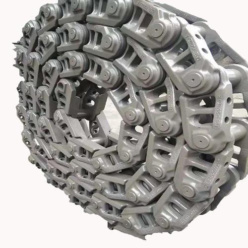 40Mn2 Excavator Track Shoe Assy , Bulldozer Parts Track Chain Assembly