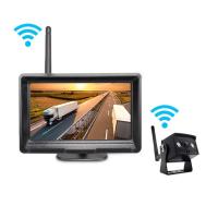 Sistema fácil de las cámaras del coche de la instalación IP67 Wifi para el remolque de los camiones rv