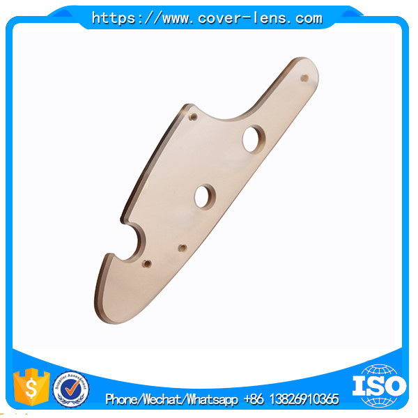 Manufacturer offering 2.5mm thickness  tempered glass panel with holes cut