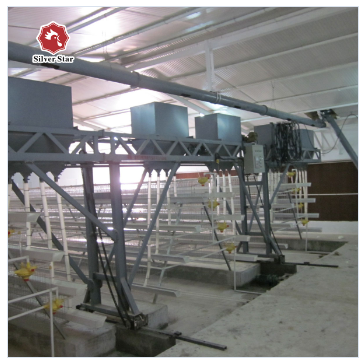 120 Chickens / Set Battery Baby Chick Cage Broiler Chicken Farming Materials