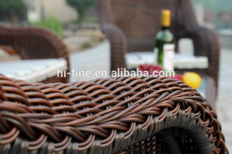 2026 Hot Sell Rattan/Wicker Leisure Love Seat Outdoor Rattan Furniture Set