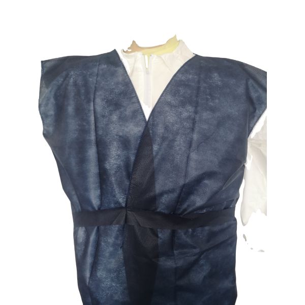 Wholesale Disposable Non-woven Spa Kimono Bathrobe XL Beauty Salon Sauna Gown Summer Bath Skirt Dress Sweat Steam Suit Robe