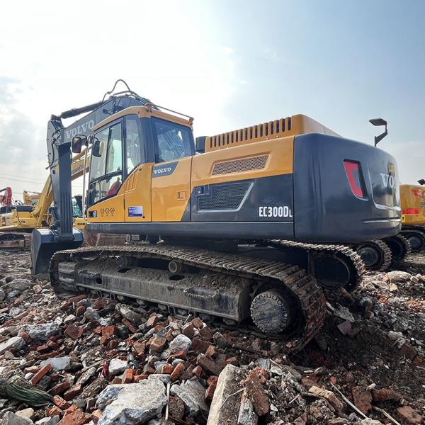 169KW Volvo EC300D Used Crawler Excavator For Sale 1.4m3 Bucket Capacity