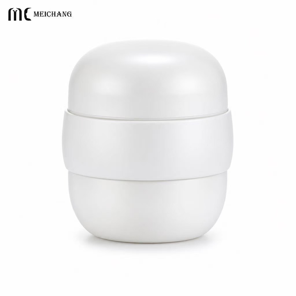 50g Double Wall Ball-Shaped Cosmetic Cream Jar for Premium Skincare Packaging(MC-P-569)