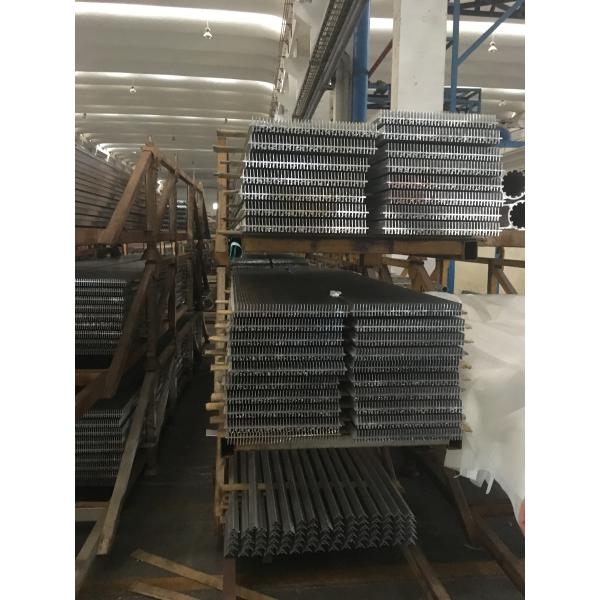 300MM Width 6063T5 Aluminium Heat Sink Profiles / Aluminium Heatsink Extrusions