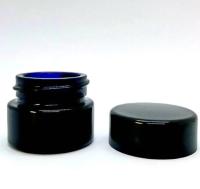 Frascos de vidro de 5 ml 9 ml com tampa de baquelita UV violeta escuro Frascos de vidro concentrado recipientes de vidro cosméticos