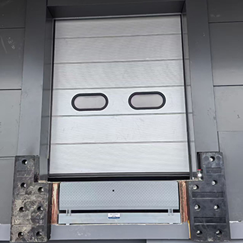 High-Strength Steel Industrial Sectional Overhead Door For Automotive Parts Facilities