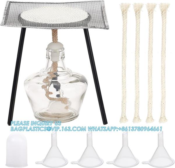Glass Alcohol Lamp Set Lab Alcohol Burner Lamp 150ml Glass Alcohol Lamp And Stand Kit Including Alcohol Lamp, Tripod