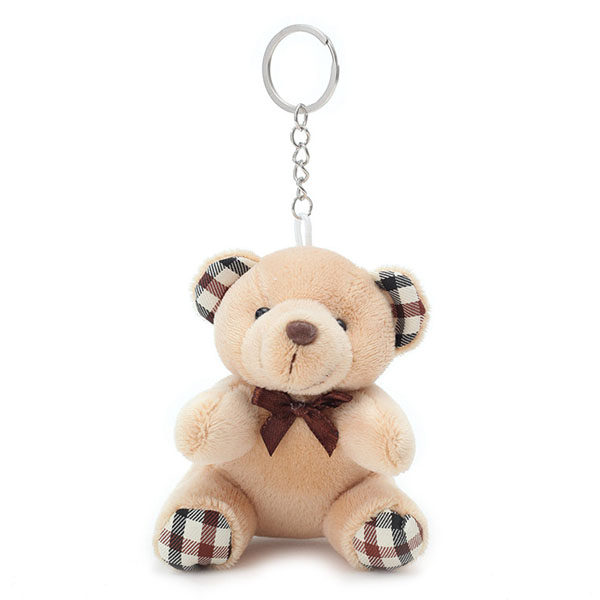 Чучело плюшевого мишки ASTM бежевое крошечное для домашнего украшения