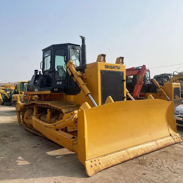 Usado Shantui SD22 Bulldozer 162KW Potência nominal Componentes originais Excelente estado