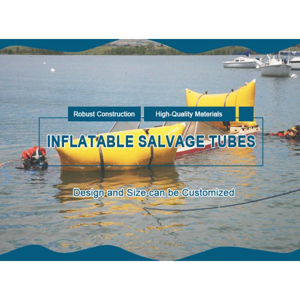 Uv Resistant Underwater Inflatable Salvage Tubes 200kg Buoyancy For Harsh Conditions