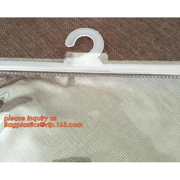underwear packaging hanger plastic,Slider Zipper Hanger Hook Bag For Men's Box / Underwear Packaging bagplastics bagease