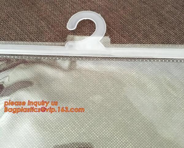 Underwear Packaging Hanger Slider Zipper Hanger Hook Bag For Men'S Box Underwear Packaging Bagplastics Bagease