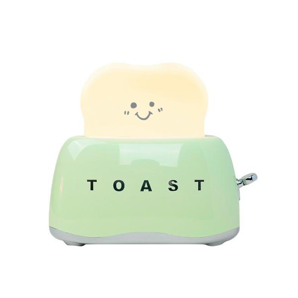 Controle remoto Toaster de presente para meninas bonitas Luz noturna LED Cartoon Novidade Lâmpada de quarto para bebê