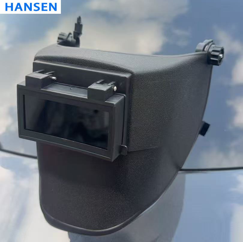 Helmet‑Mounted Auto Darkening Welding Mask ，Hard Hat Compatible Welding Helmet for High Altitude Working , Flip‑Up Welding Face Shield for Welder Safety Protection