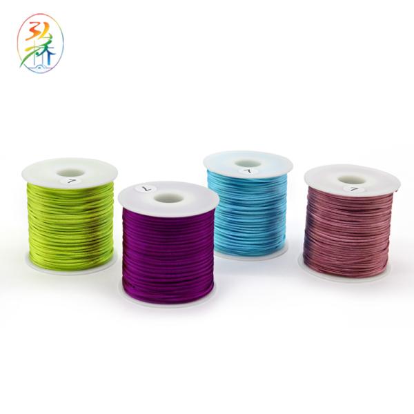 1 мм толстый нейлоновый плетеный шнур для самодельного изготовления браслетов и ожерелий из бусинок