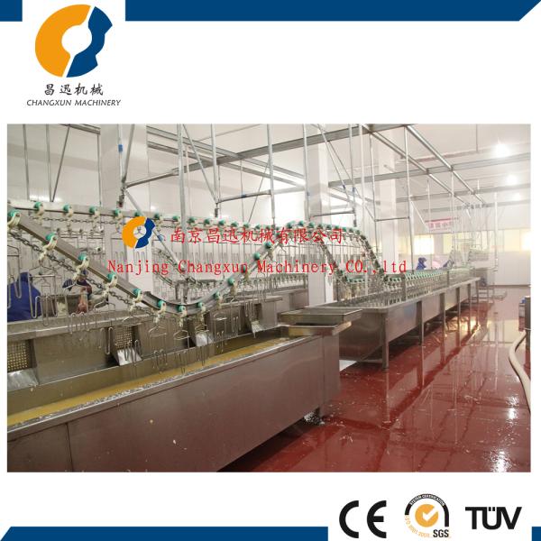300BPH - 10000BPH Auto Poultry Slaughtering Equipment Stainless Steel 304 For Duck