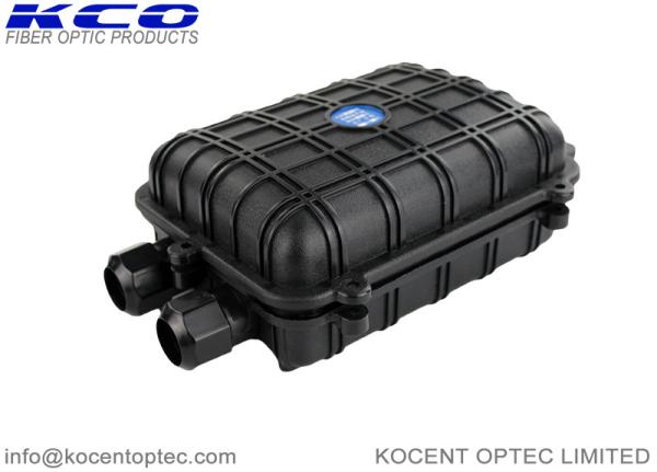 Outdoor Fiber Optic Enclosure Box 144 cores Black ABS Same 3M 12fo 24fo 96fo