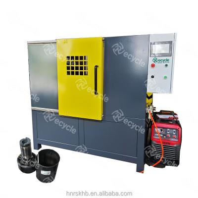 Máquina de desmontagem de compressores de embalagem de madeira para reciclagem de motores usados