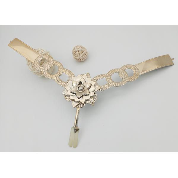 Y Shape TPU Upper Flower Plated With Pearl For Women Sandals Fashion Style