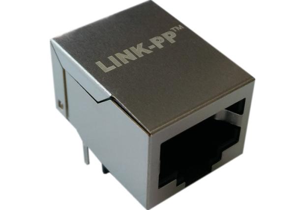 étiquette simple de port de 95678-001LF RJ45 en bas du connecteur mâle 8 LPJEF111XDNL