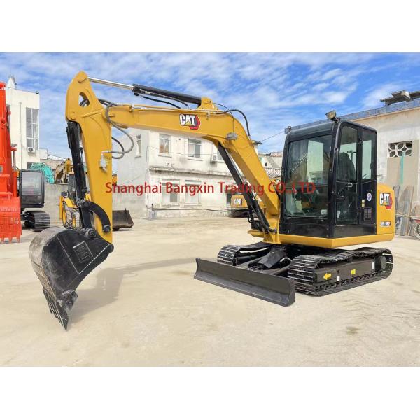 Made CAT 305.5E2 Mini Excavator with Original Hydraulic Cylinder in Good Condition