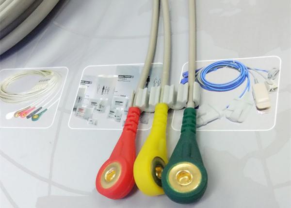 6 Pin Ecg Patient Cable Hospital Accessories Products Excellent Compatibility
